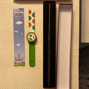 Nintendo/Mario World Kids Power-Up Band - Green and Hermione Wand for Universal